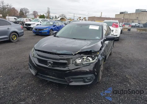 2016 Honda Civic Ex-T from USA, damaged, VIN 19XFC1F35GE204934